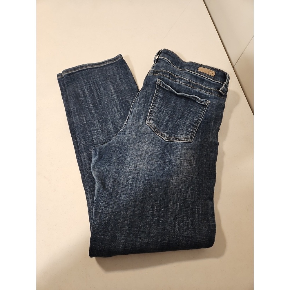 Kut From The Kloth Straight Leg Jeans Size 14 Stretch Denim Jeans Womens (1559